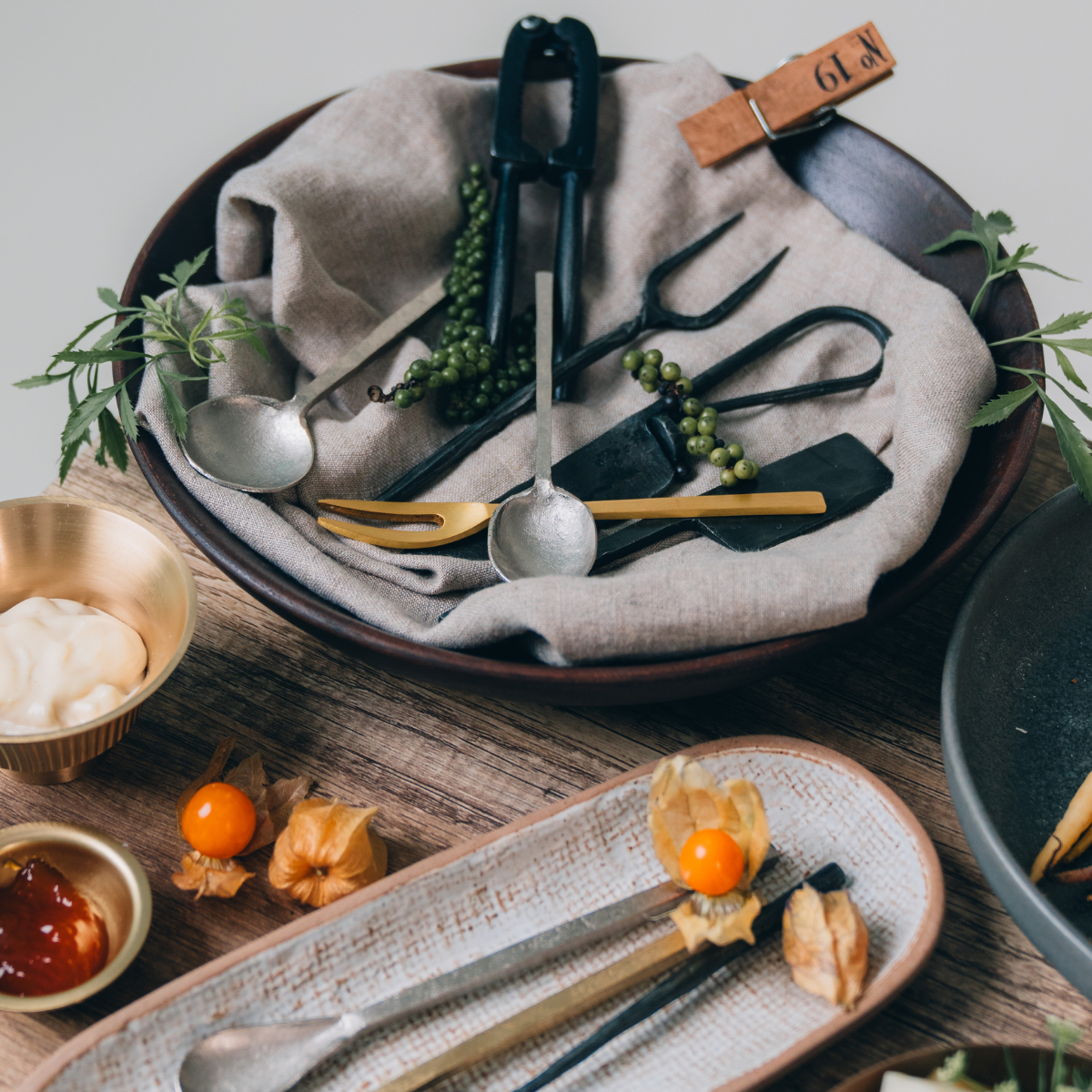 Boho Chic Serving Spoons