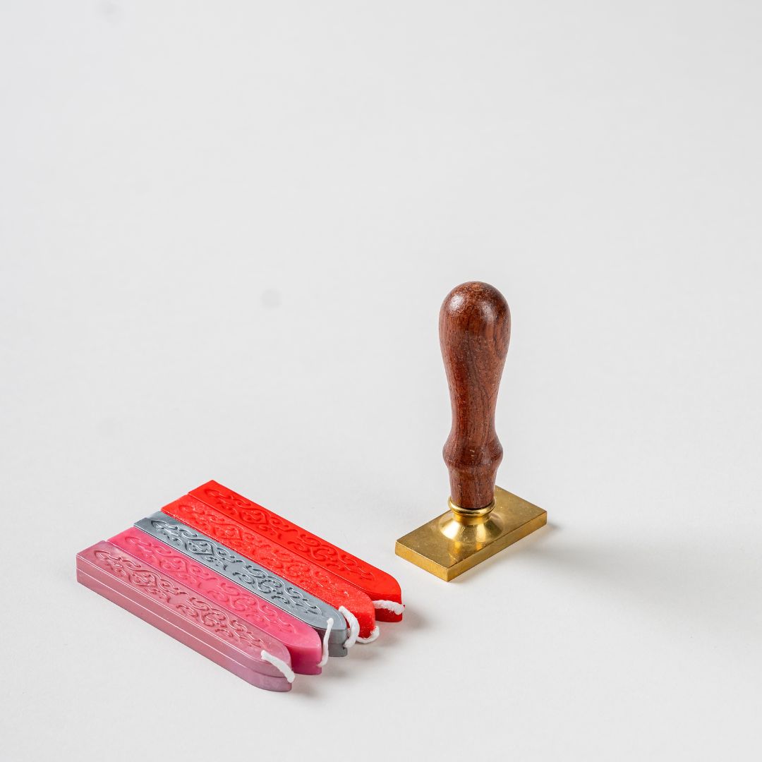 Stamp / Rectangle - Rose