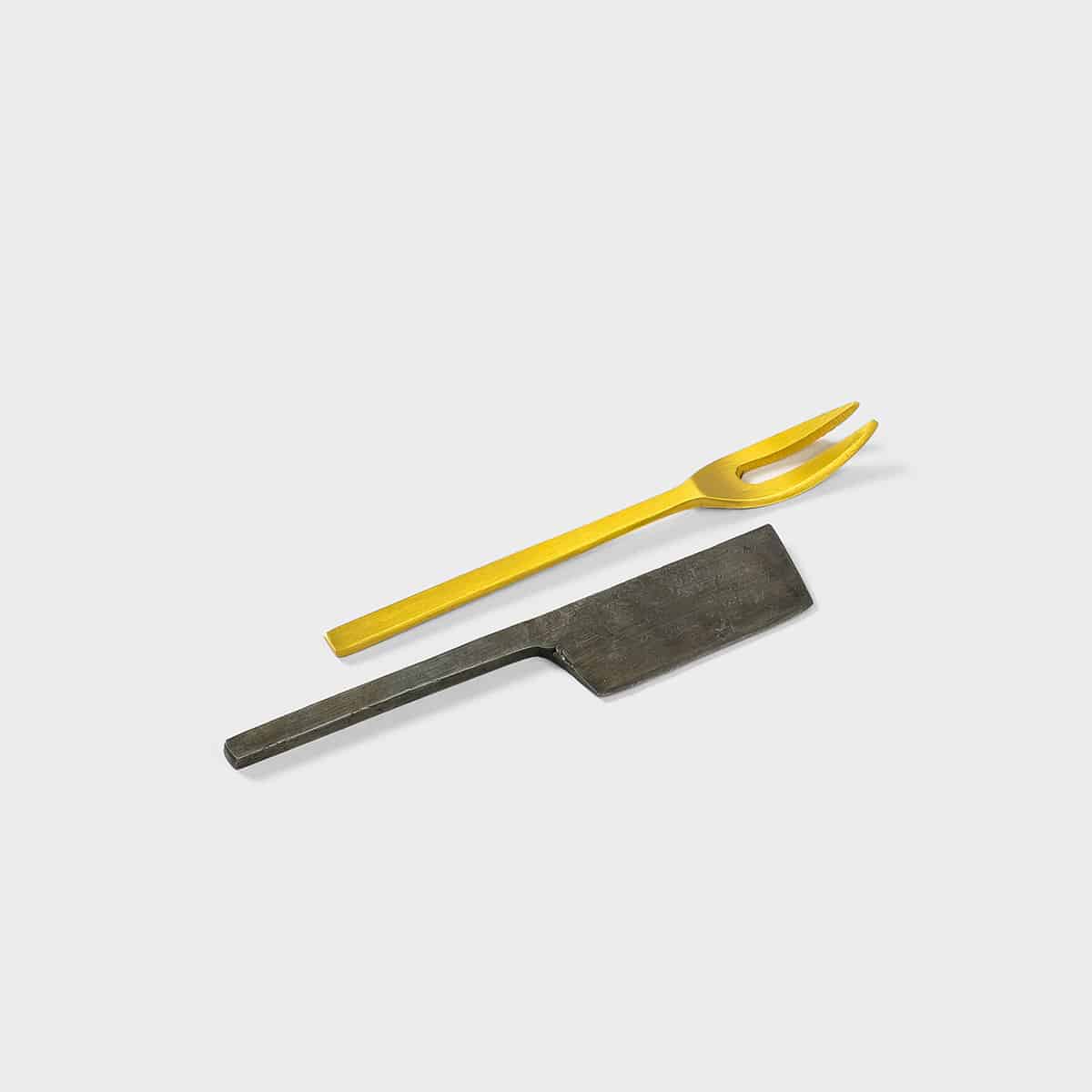 Brass Cheese Cutting Set