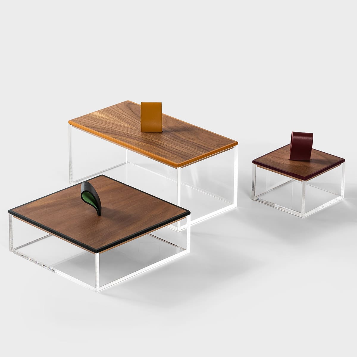 Small Leather Handle Box