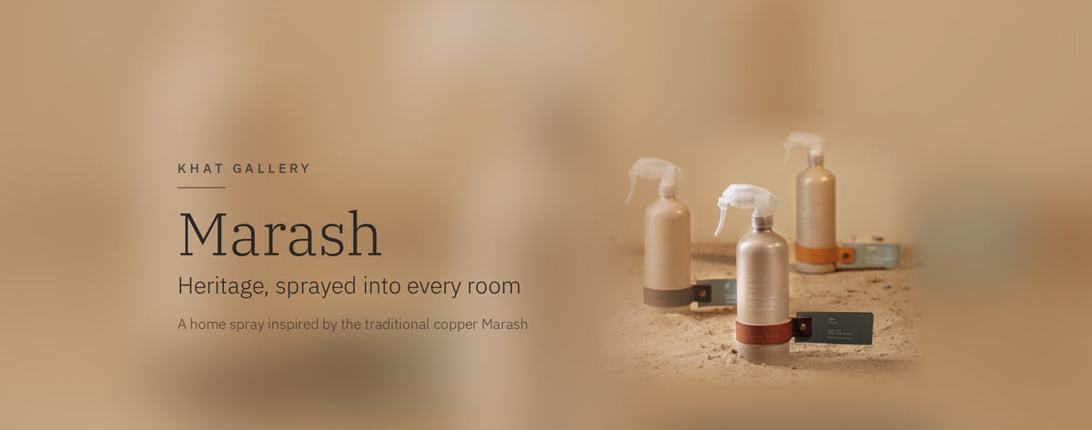 Khat Marash home spray - Heritage, sprayed into every room
